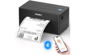 MUNBYN 130B BLUETOOTH THERMAL LABEL PRINTER BLACK